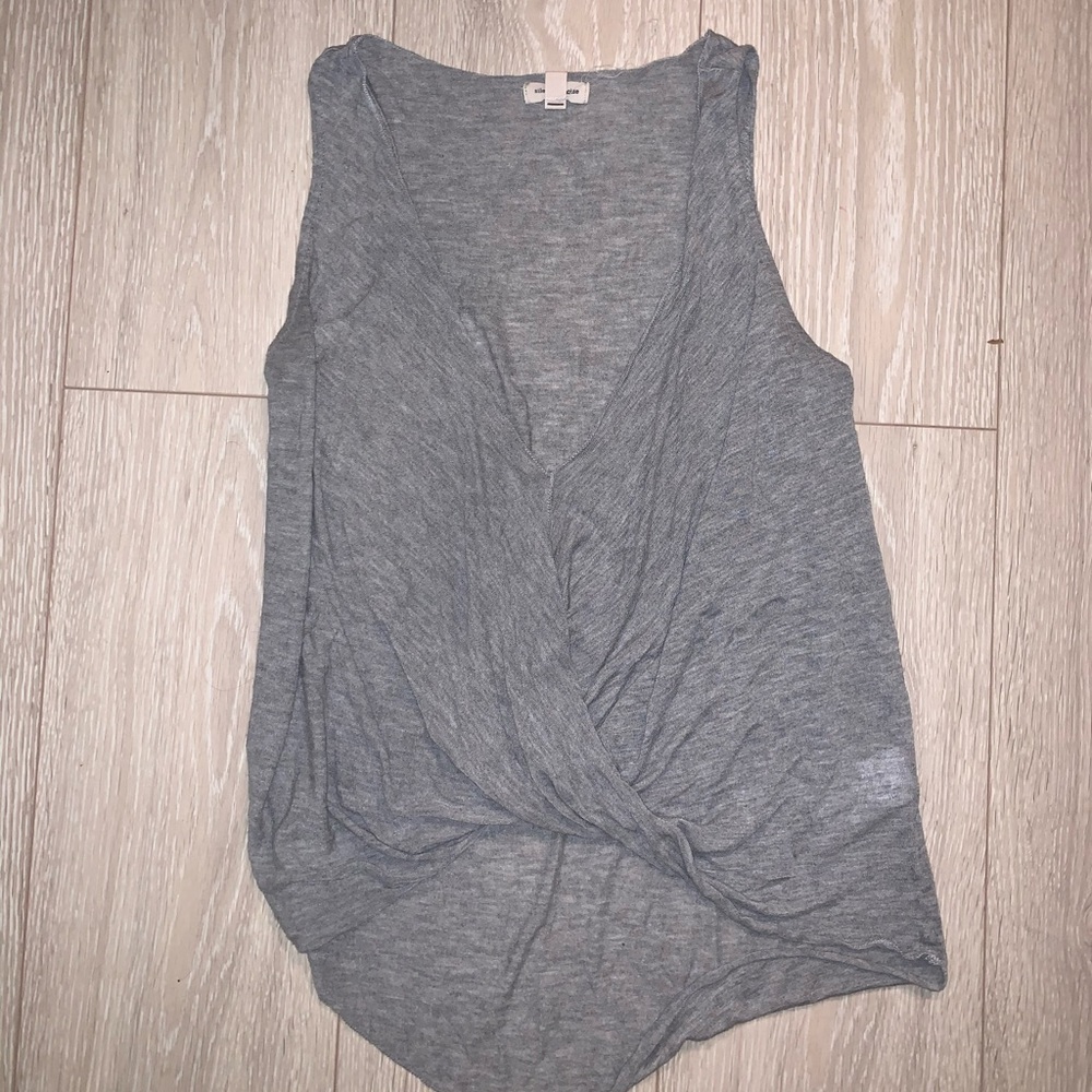 Gray blouse from Urban Outfitters